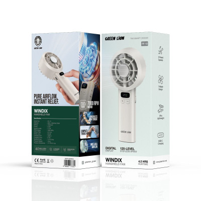 Green Lion Windix Handheld Fan (PF-13)