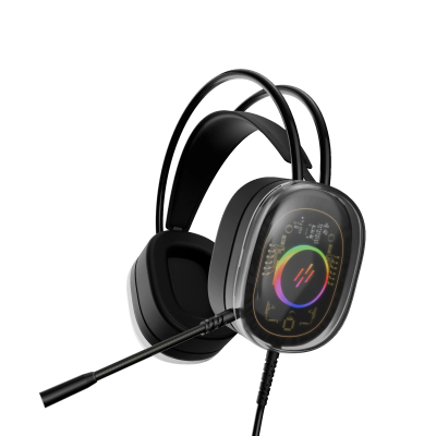 ZG28 - Transparent wired headphones with RGB lights