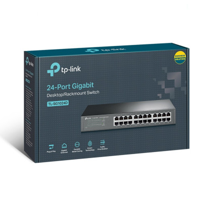 TP Link TL-SG1024D 24-Port Gigabit Desktop/Rackmount Switch