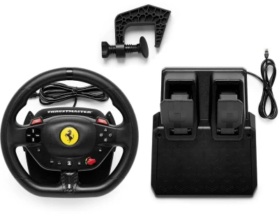 Thrustmaster T98 Ferrari 296 GTB Racing Wheel with Pedals