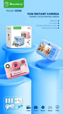 Smartbarry KC06 Kids Instant Print Camera