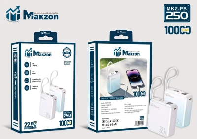MKZ PB250 10K POWER BANK MAKZON