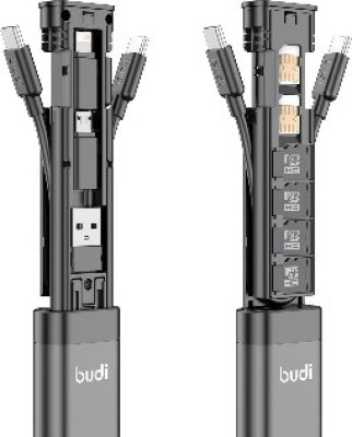 Budi Multi-Functional Travel Cable Kit – 65W Fast Charging & Data Sync