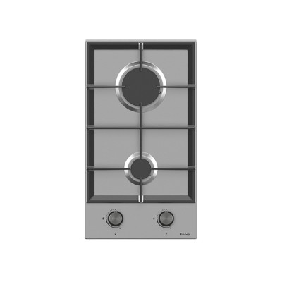 30CM, 2 GAS BURNERS, FFD, CAST IRON, INOX FINISH, MADE IN TURKEY -BL151