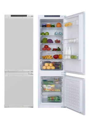 ZENAN BUILT IN TWO DOOR FRIDGE AND FREEZER,ZBR-MDR250F