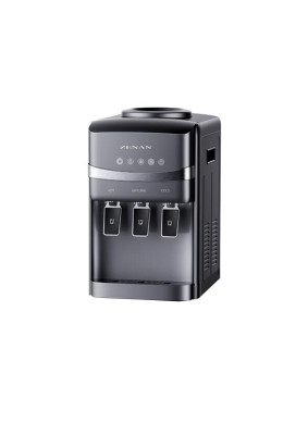 HOT, NORMAL & COLD WATER DISPENSER, ELEGANT TABLE TOP DESIGN WITH 3 PUSH TYPE TAPS - ZWD-5X23T
